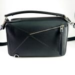 Puzzle small cowskin crossbody bag